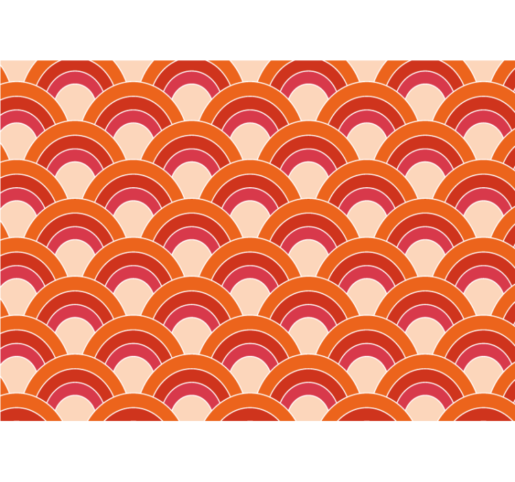 Petale geometrice model abstract fototapetde perete - TenStickers