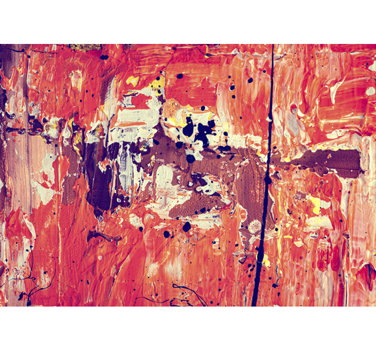 Fototapet abstract expresie abstractă vibrantă - TenStickers