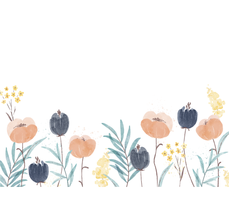 Fototapet cu flori compoziție florală încântătoare - TenStickers