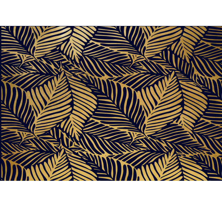 Fototapet natura modele detaliate de frunze - TenStickers