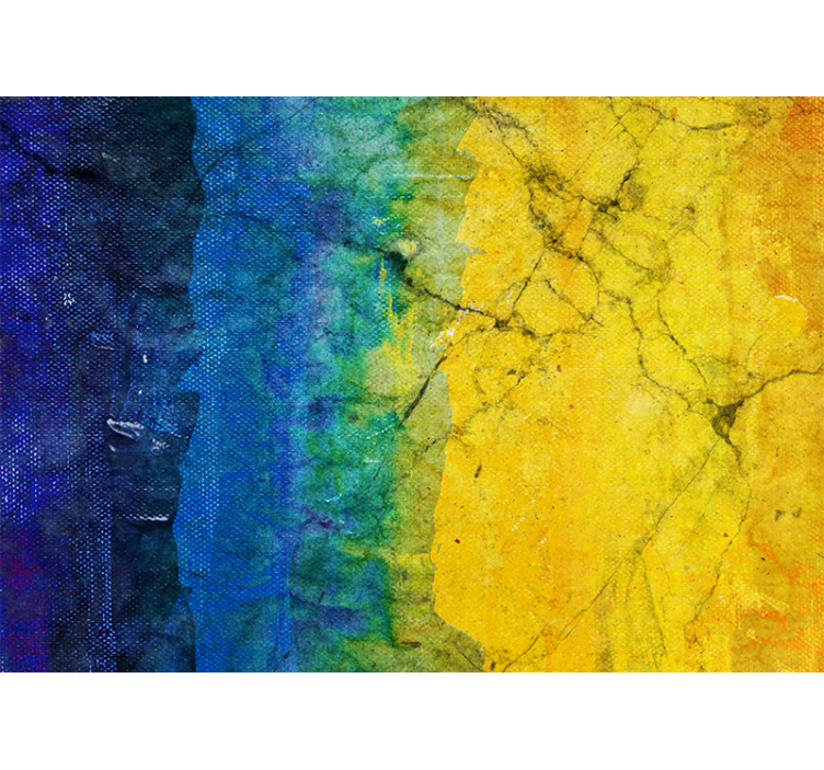 Fototapet abstract cu amestecuri de culori vibrante - TenStickers