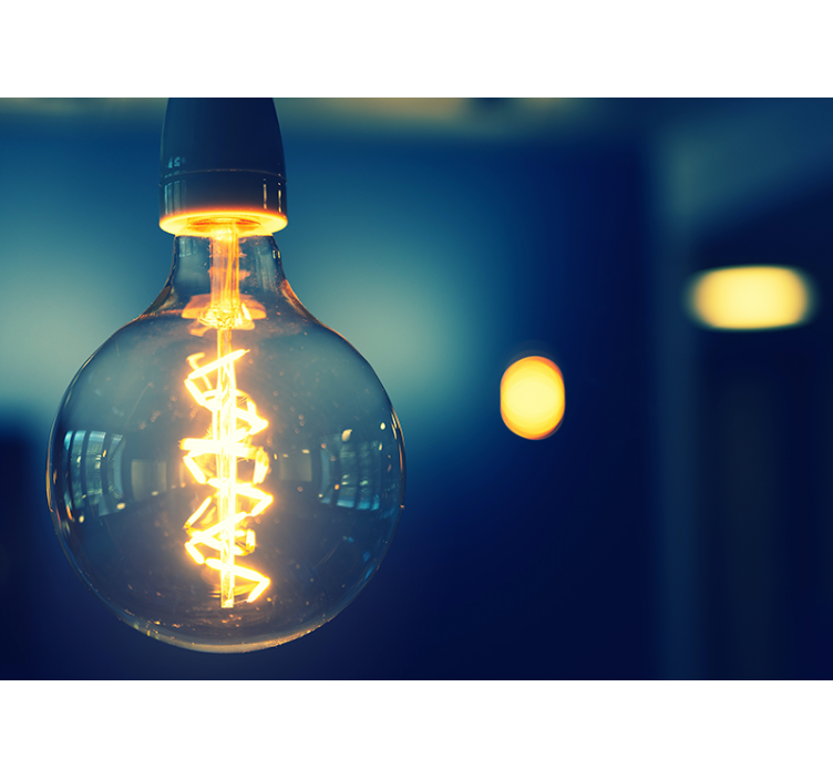 Fraze fototapet corp de iluminat elegant - TenStickers