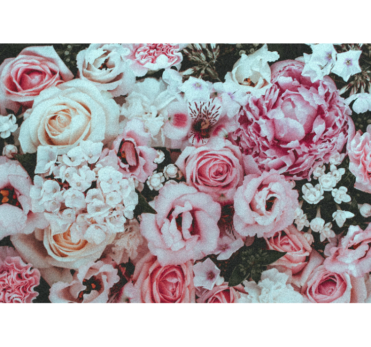 Fototapet cu flori aranjament floral încântător - TenStickers