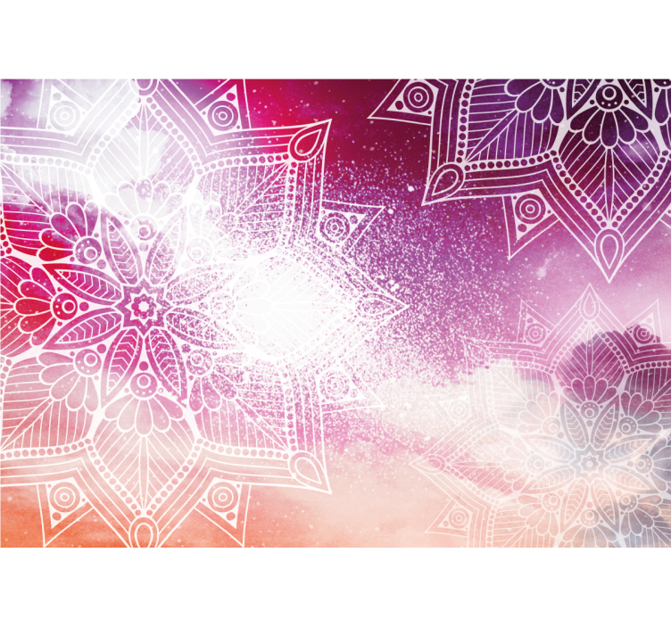 Fototapet mandale cu motive mandala elaborate - TenStickers