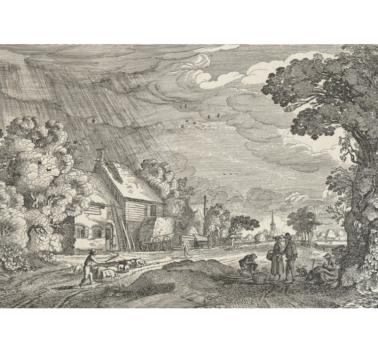 Miraj peisaj natură murală de perete - TenStickers