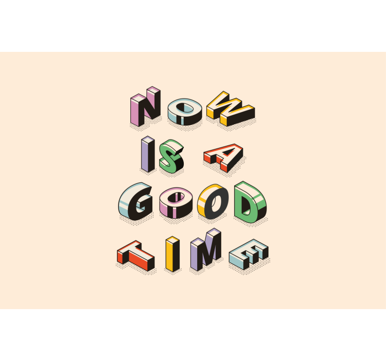 Fraze fototapet mesaj cu citat stilizat - TenStickers