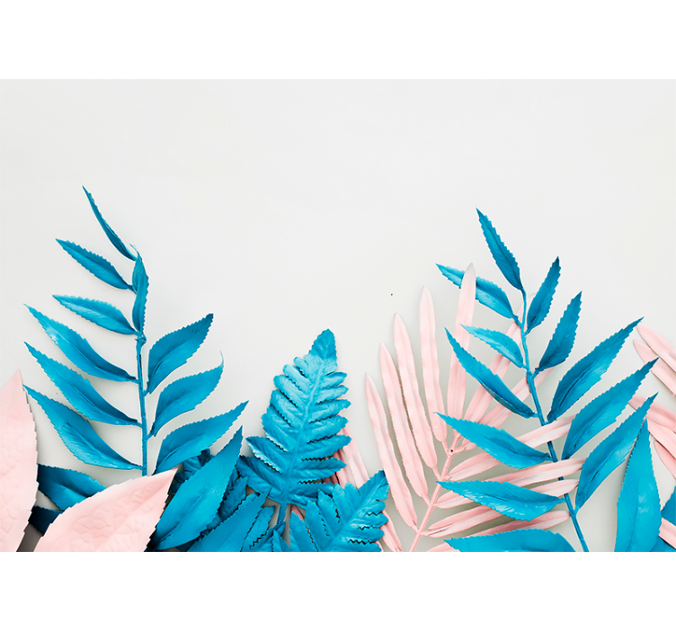 Fototapet în stil junglă tropicală - TenStickers