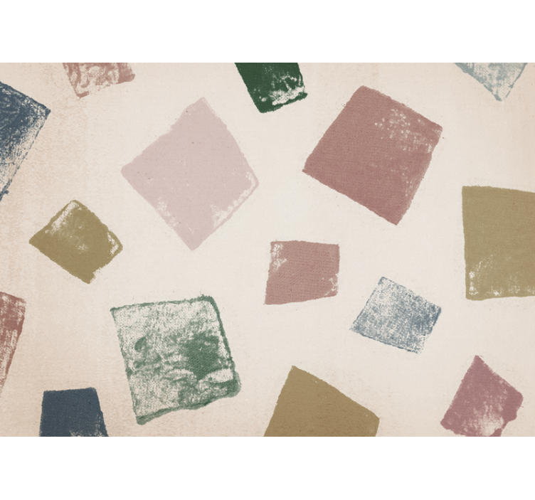 Fototapet texturat blocuri colorate geometrice - TenStickers