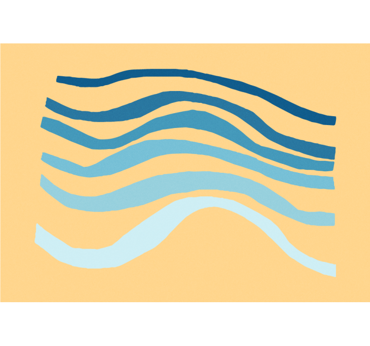 Fototapet abstract textură linii ondulate - TenStickers