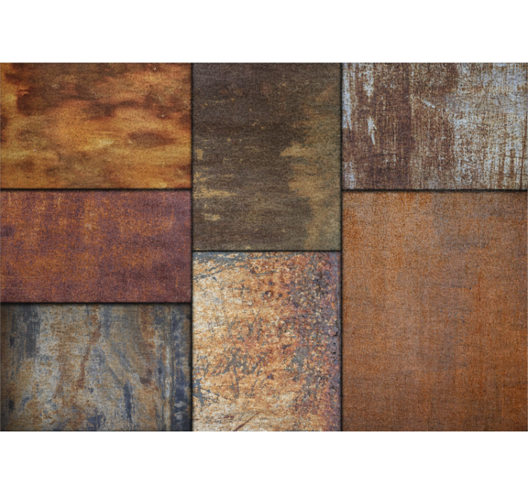 Picturi murale de textură și model panouri rustice texturate - TenStickers