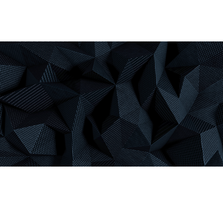 Fototapet texturat cu modele geometrice din țesătură - TenStickers