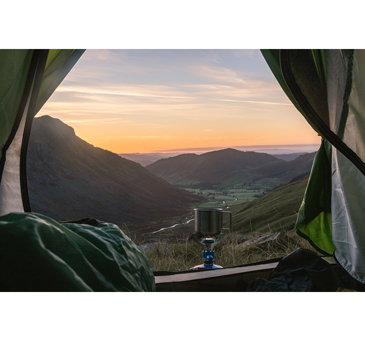 Fototapet peisaje vistas montane pitorești - TenStickers