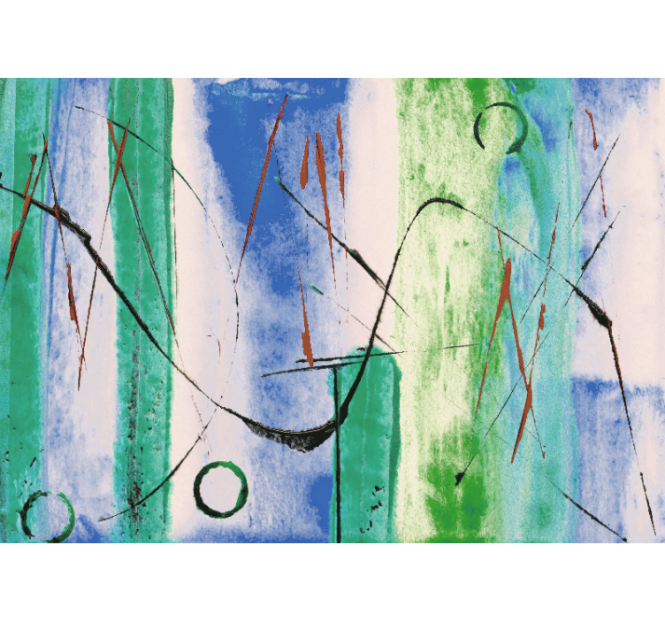 Fototapet abstract modele de linii dinamice - TenStickers