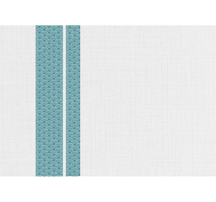 Fototapet texturat model albastru ondulat - TenStickers