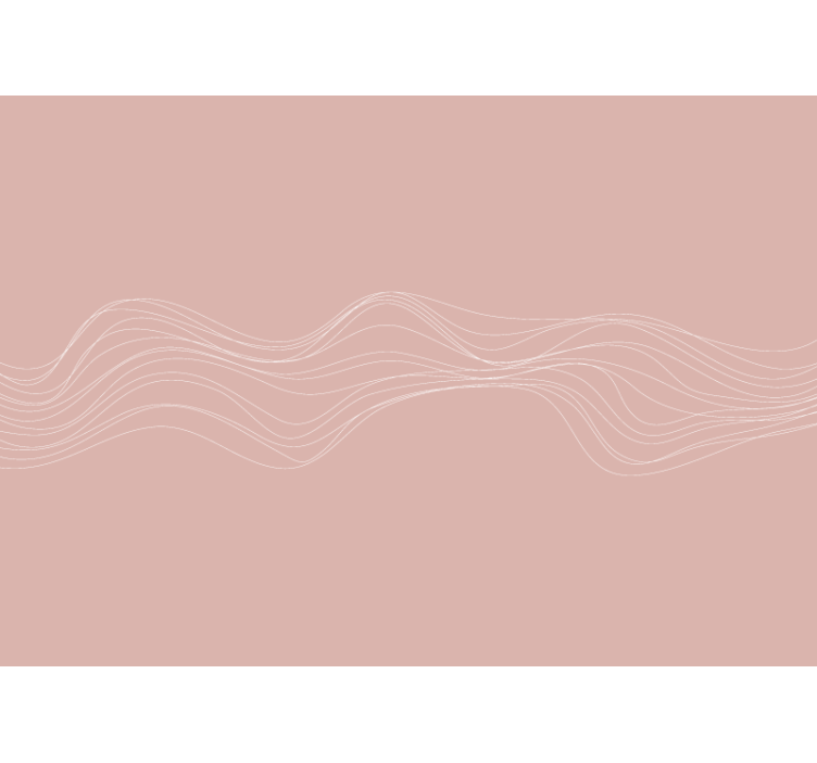 Fototapet texturat linii elegante curbe - TenStickers