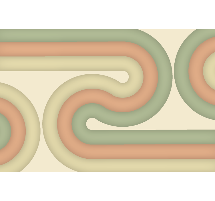 Fototapet camera de zi model retro curbat - TenStickers