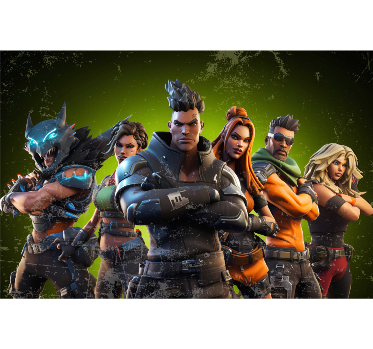 Fototapet pentru tineret personaje epicePersonaje epice - TenStickers