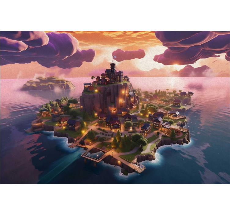 Fototapet pentru tineret intră într-o lume de aventuri! Acesta es - TenStickers