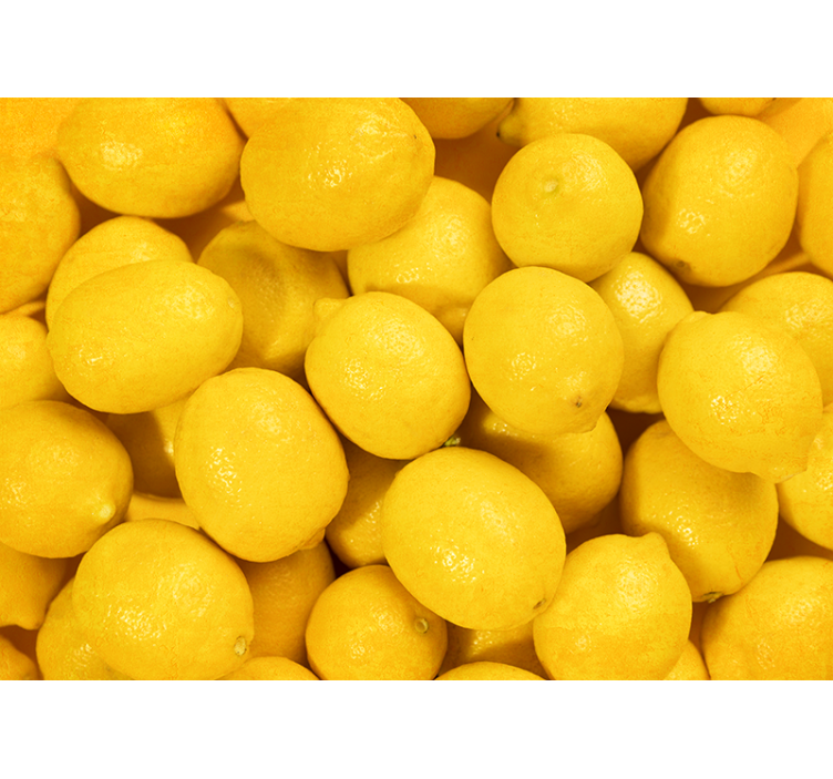 Fototapet bucătărie lămâi - TenStickers