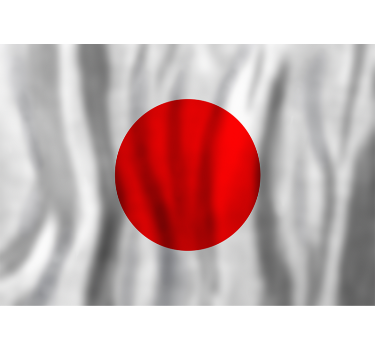 Fotomuraluri cu alte orașe și țări steag japonez - TenStickers