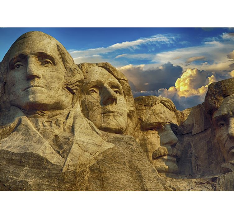 Fototapet de oraș monumentele de la mount rushmore - TenStickers