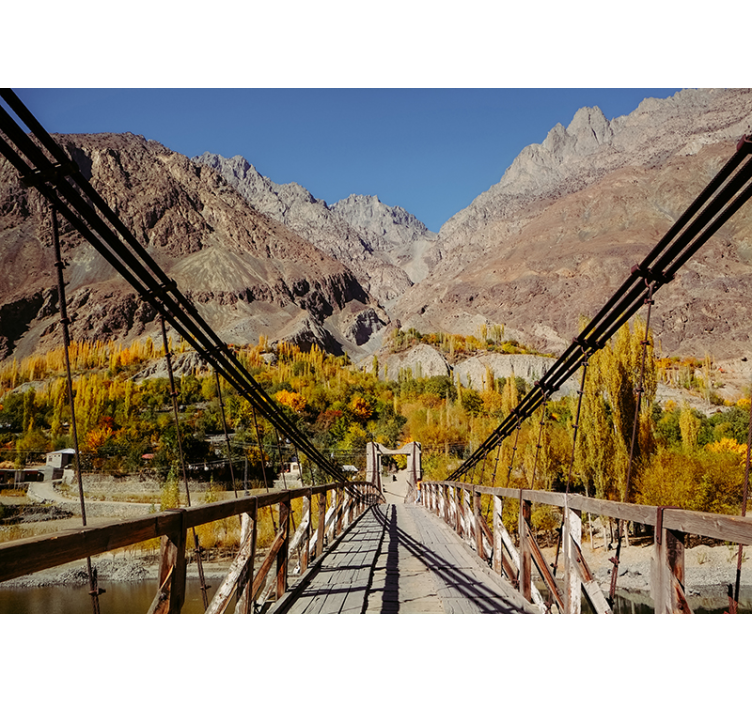 Fototapet natura aranjament de frunze vibrante - TenStickers