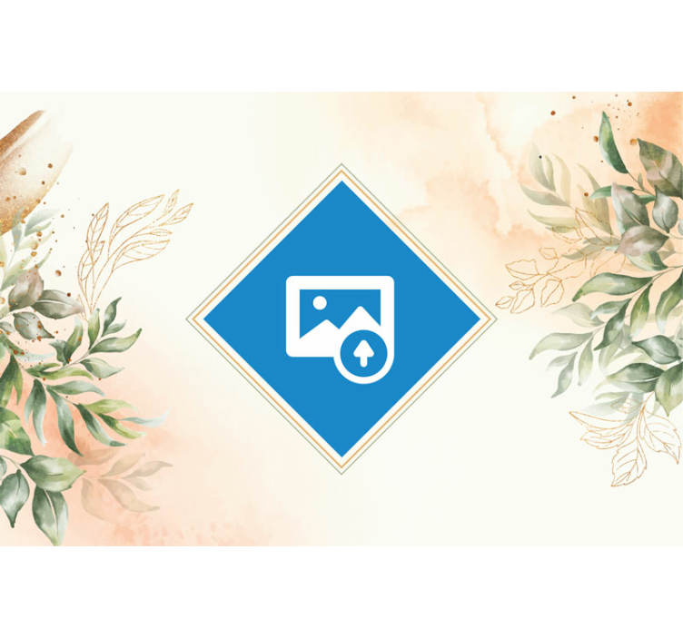 Fototapet persoane femeie cu pălărie de floarea-soarelui - TenStickers