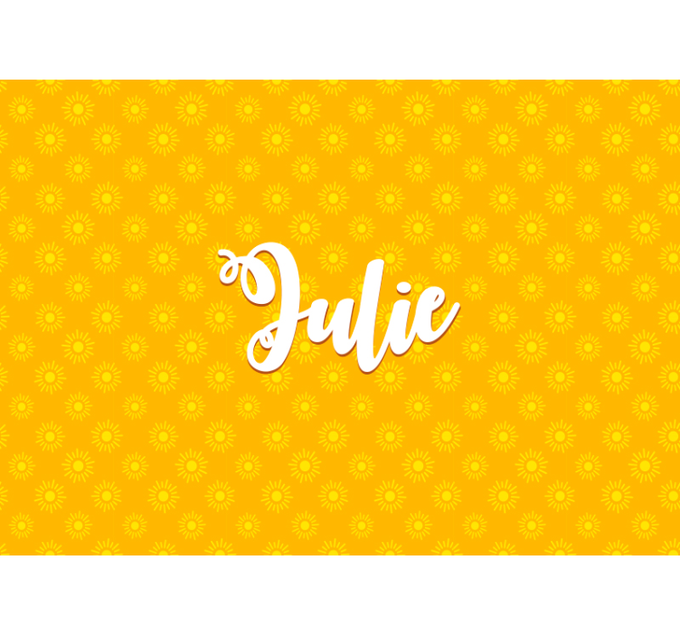 Fototapet pentru copii fundal model floarea-soarelui - TenStickers