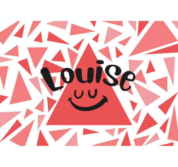 Fraze fototapet design personalizat cu nume - TenStickers