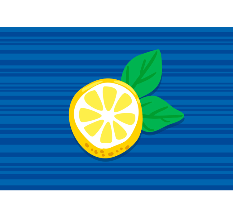 Pictură murală de bucătărie pentru lămâi - TenStickers