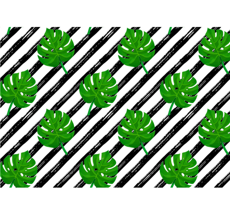 Alte fotomural model de frunze tropicale - TenStickers