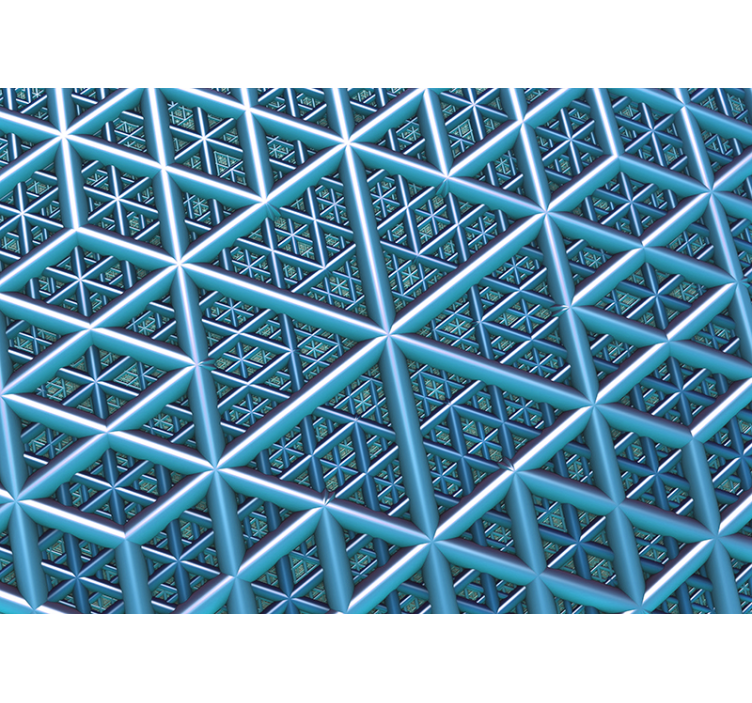 Fototapet abstract structură geometrică - TenStickers