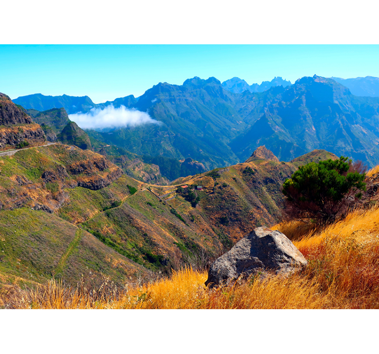 Muntele Fototapet priveliște maiestuoasă - TenStickers