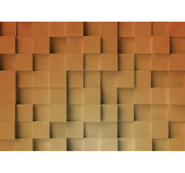 Fototapet texturat model cuburi texturate - TenStickers