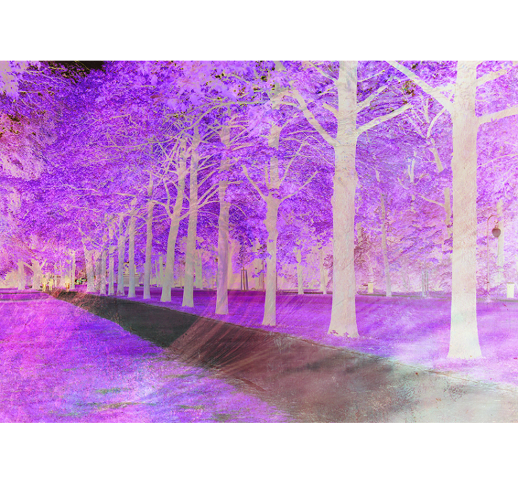 Peisaj râu parc dinamo natură murală - TenStickers