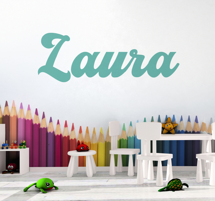 Creioane colorate personalizabile mural de perete personalizat - TenStickers