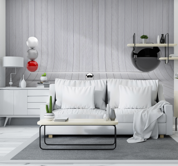 Fototapet 3D stil interior minimalist - TenStickers