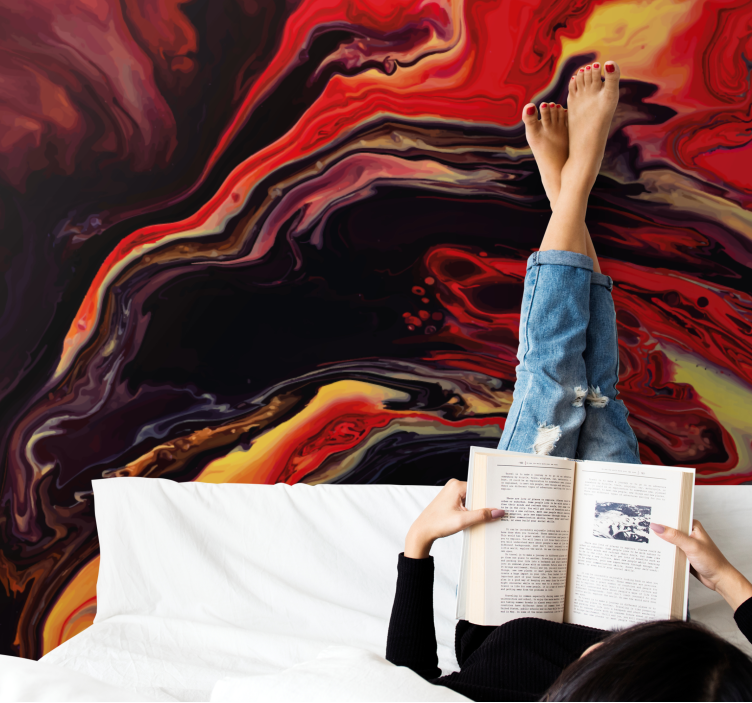 Fototapet abstract modele dinamice spirale - TenStickers