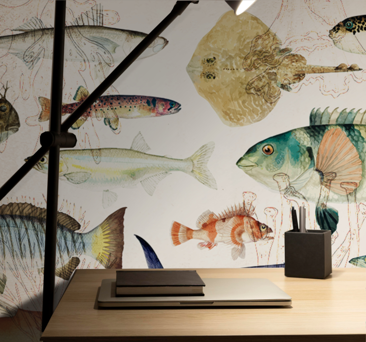 Fototapet animale colecția vieții marine - TenStickers