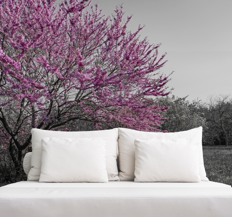 Fototapet cu flori copac cu flori de cireș - TenStickers