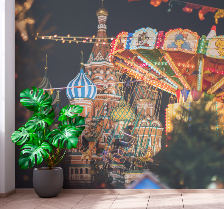 Fototapet de oraș carnavalul sfântului vasile - TenStickers