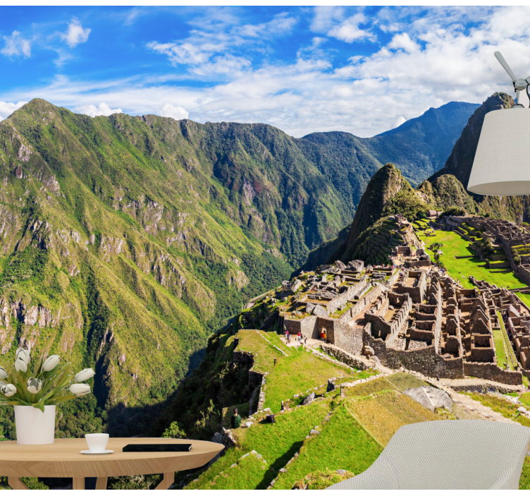 Fototapet de oraș machu picchu view - TenStickers
