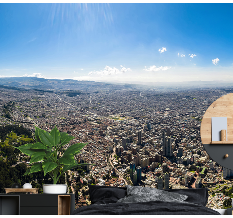 Fototapet de oraș orașul bogota - TenStickers