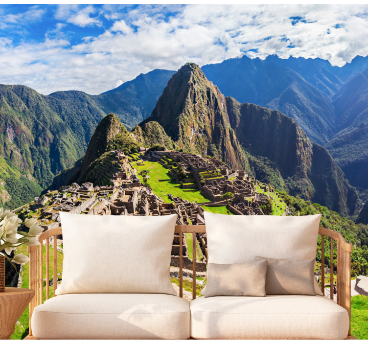 Fototapet de oraș peisajul machu picchu - TenStickers