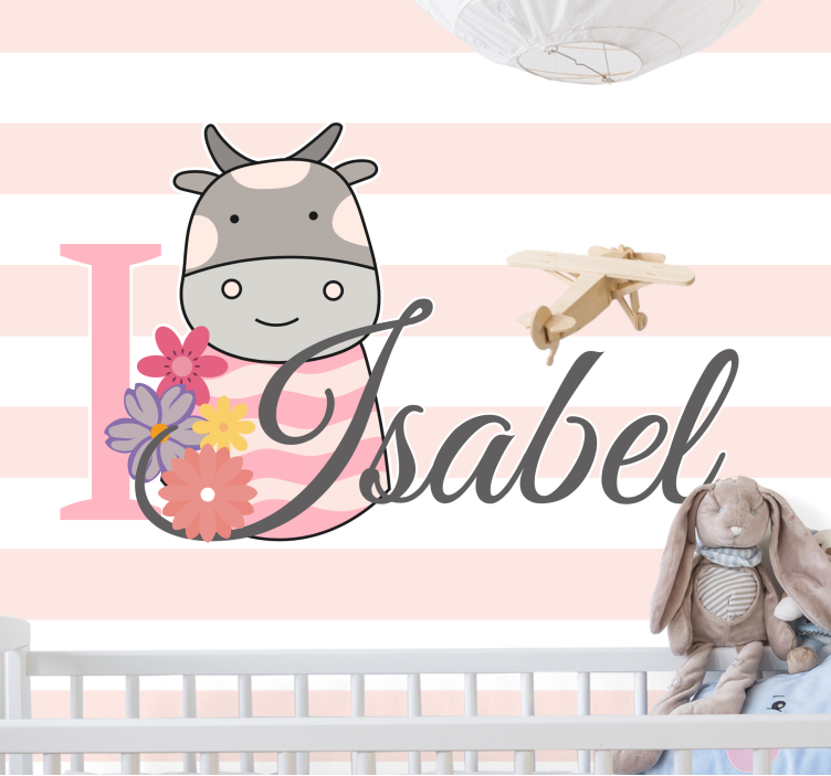 Fototapet dragoste iubesc vacile - TenStickers