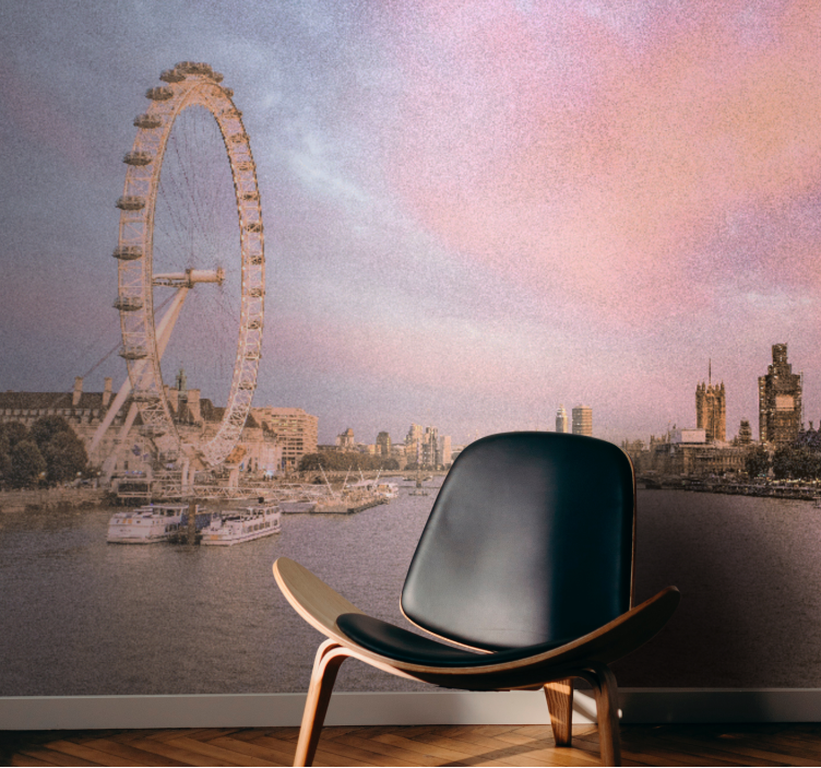 Fototapet londra priveliște de la london eye - TenStickers