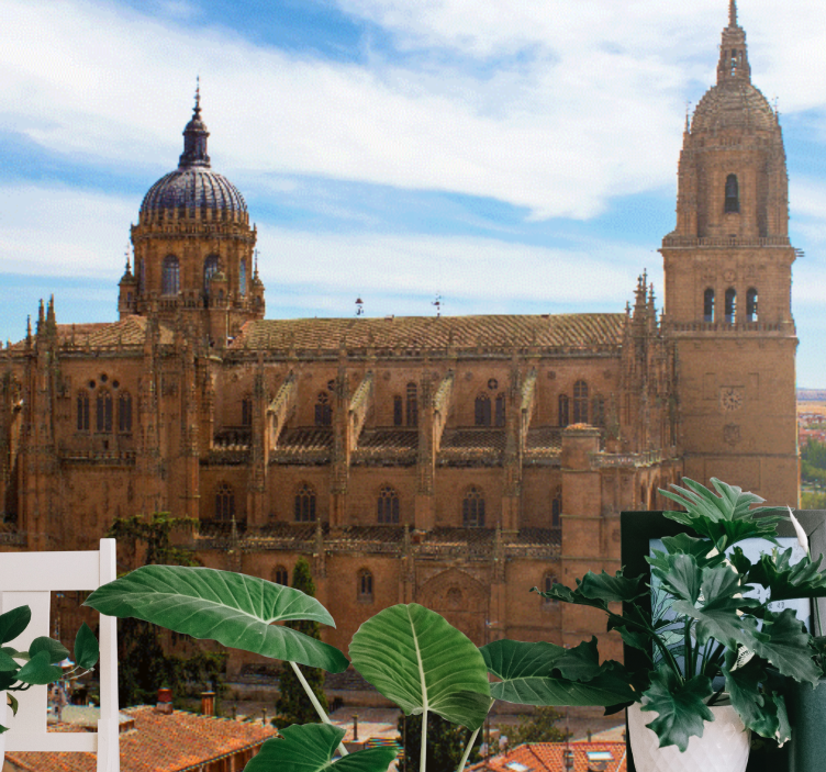 Fototapet madrid vedere istorică a catedralei - TenStickers