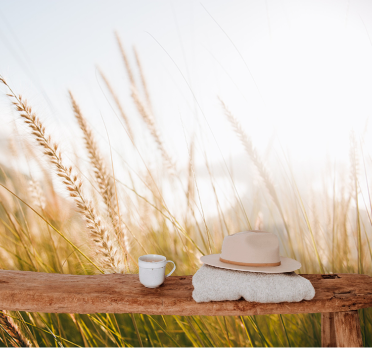 Fototapet natura adiere de iarbă moale - TenStickers