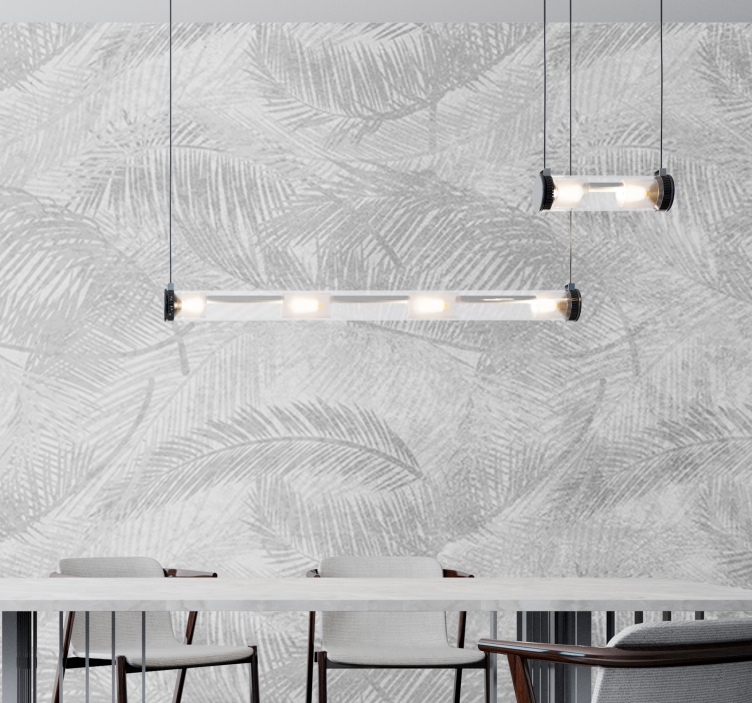 Fototapet natura modele de frunze elegante - TenStickers