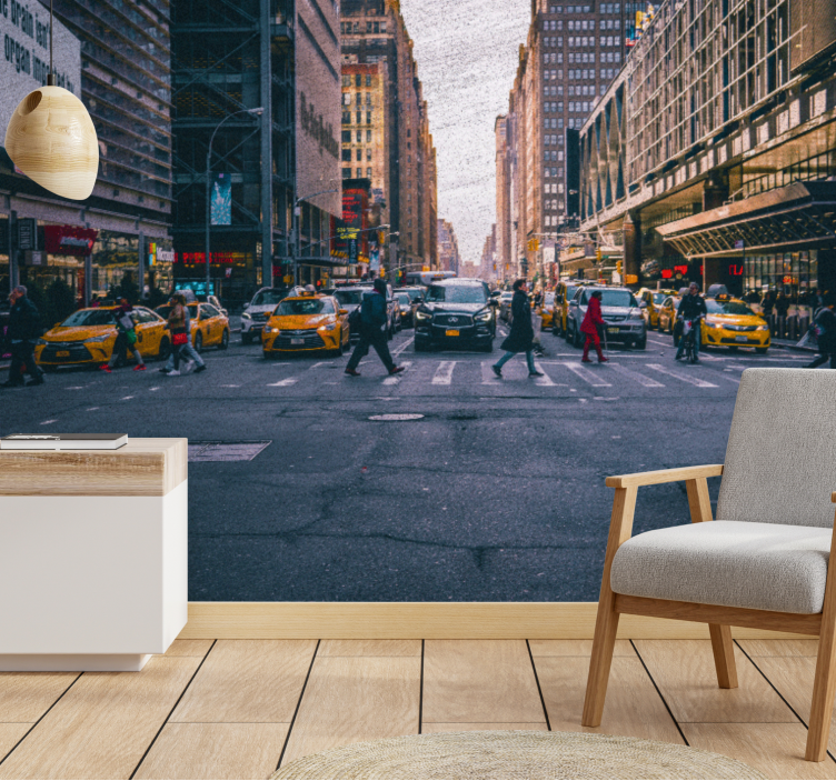 Fototapet new york stradă agitată din new york - TenStickers